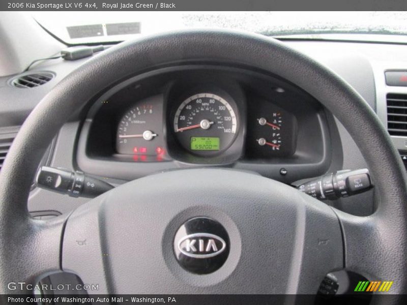 Royal Jade Green / Black 2006 Kia Sportage LX V6 4x4