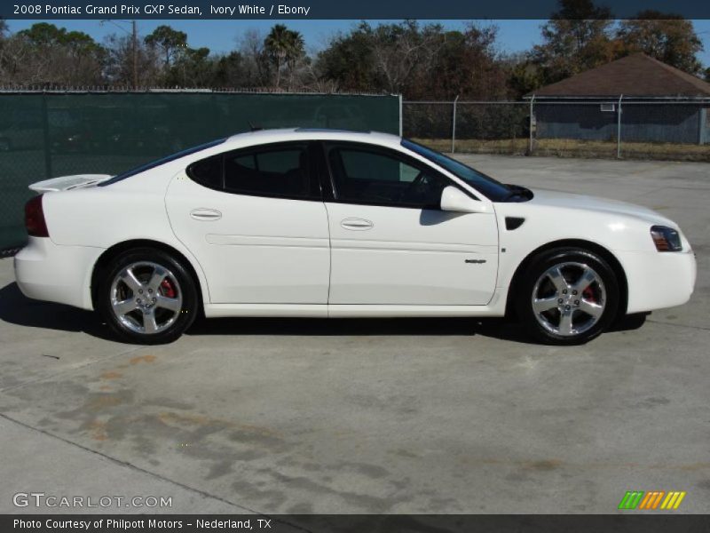  2008 Grand Prix GXP Sedan Ivory White