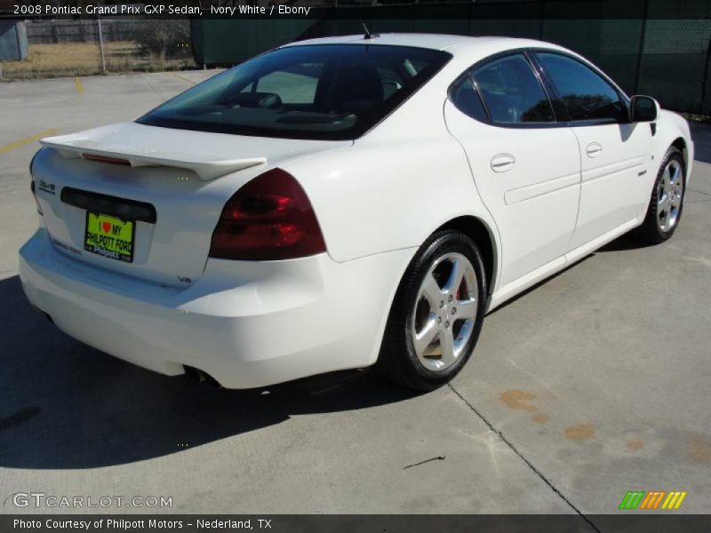 Ivory White / Ebony 2008 Pontiac Grand Prix GXP Sedan