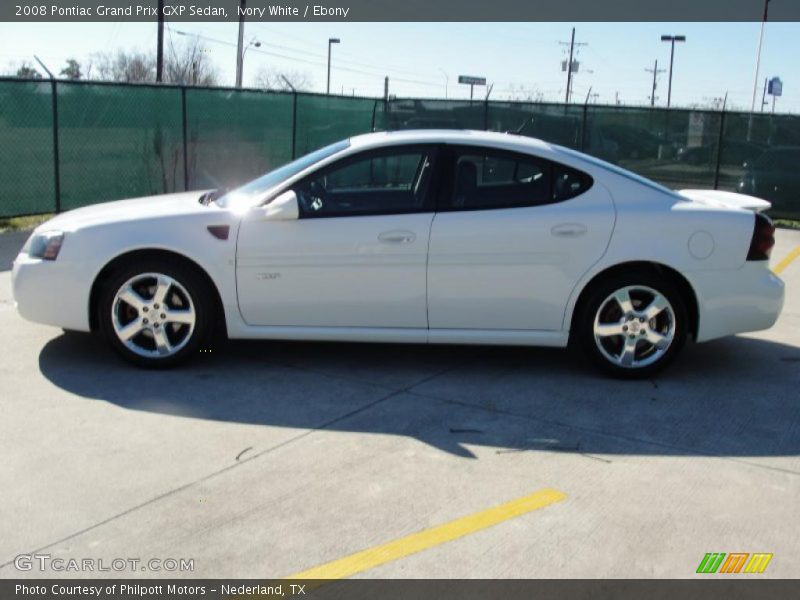 Ivory White / Ebony 2008 Pontiac Grand Prix GXP Sedan