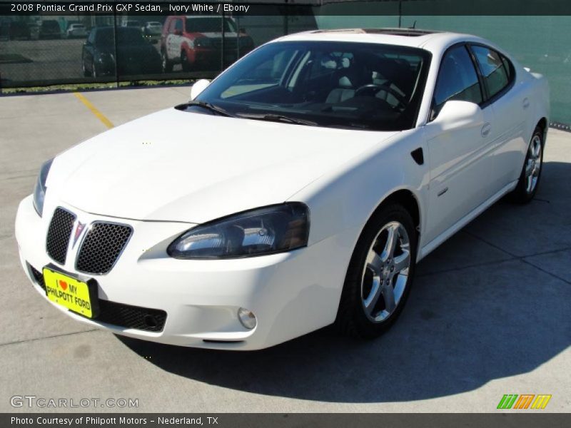  2008 Grand Prix GXP Sedan Ivory White