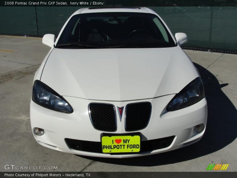 Ivory White / Ebony 2008 Pontiac Grand Prix GXP Sedan
