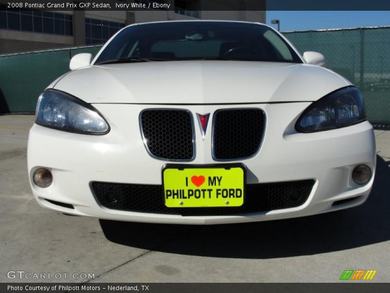 Ivory White / Ebony 2008 Pontiac Grand Prix GXP Sedan