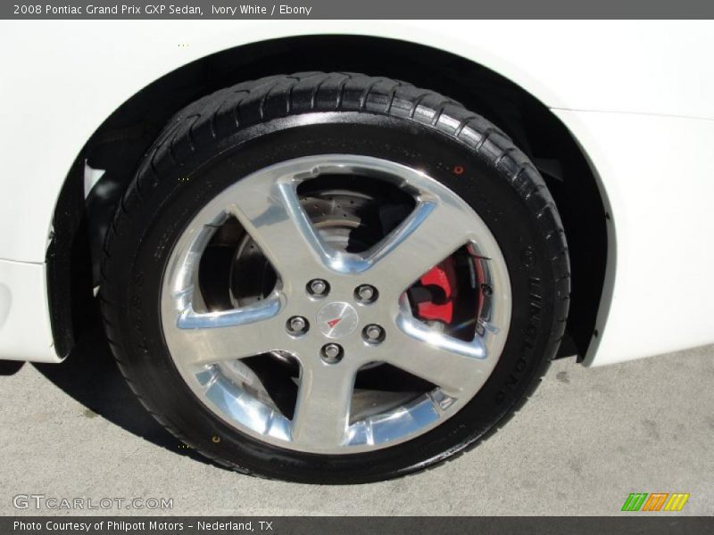 Ivory White / Ebony 2008 Pontiac Grand Prix GXP Sedan