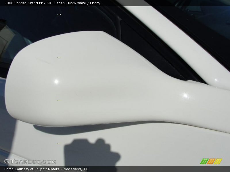 Ivory White / Ebony 2008 Pontiac Grand Prix GXP Sedan