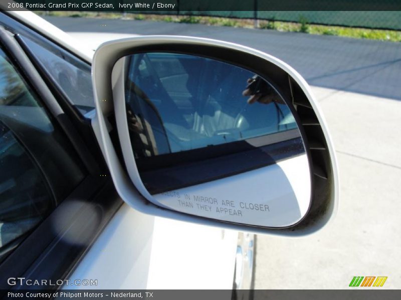 Ivory White / Ebony 2008 Pontiac Grand Prix GXP Sedan