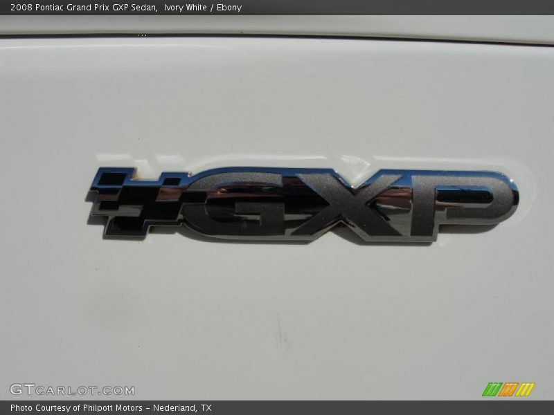  2008 Grand Prix GXP Sedan Logo