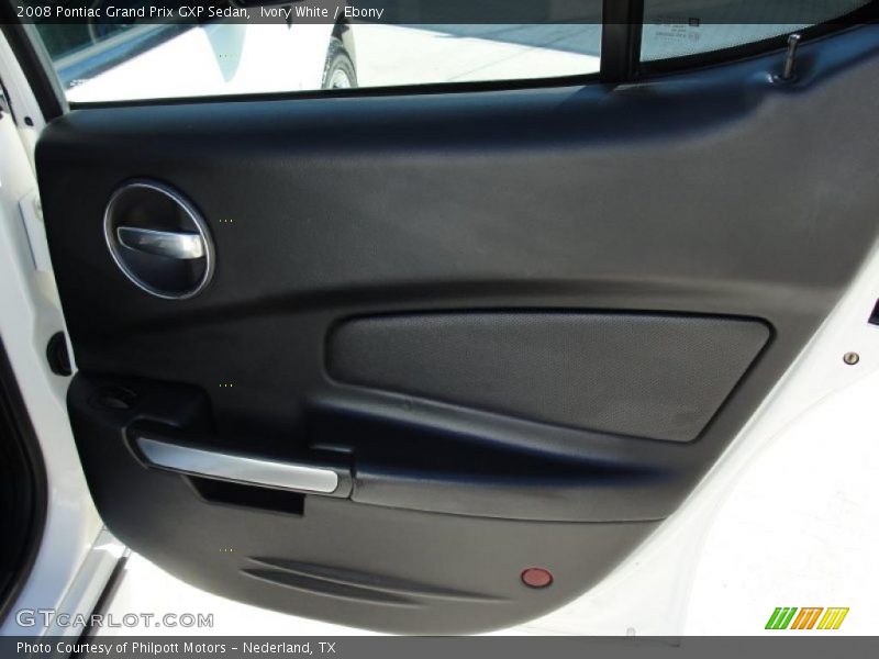 Ivory White / Ebony 2008 Pontiac Grand Prix GXP Sedan