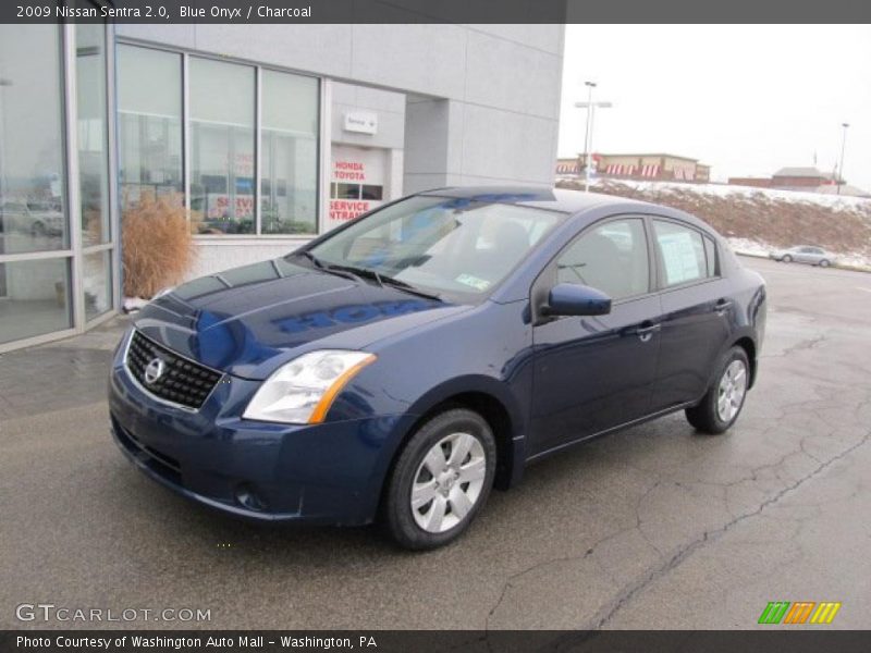 Blue Onyx / Charcoal 2009 Nissan Sentra 2.0