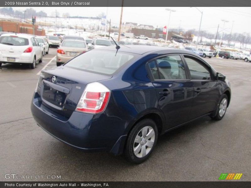 Blue Onyx / Charcoal 2009 Nissan Sentra 2.0