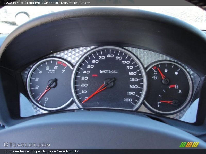  2008 Grand Prix GXP Sedan GXP Sedan Gauges