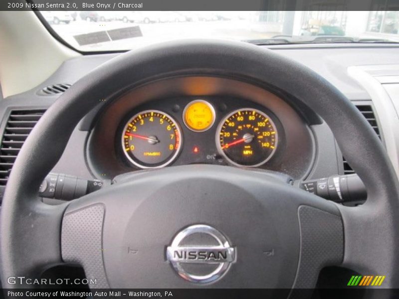 Blue Onyx / Charcoal 2009 Nissan Sentra 2.0
