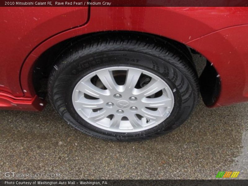 Rave Red Pearl / Medium Gray 2010 Mitsubishi Galant FE