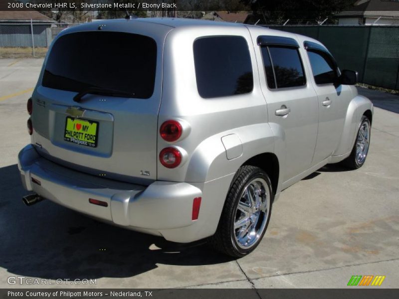 Silverstone Metallic / Ebony Black 2008 Chevrolet HHR LS