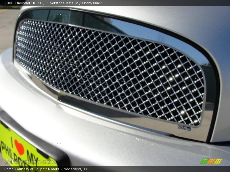 Silverstone Metallic / Ebony Black 2008 Chevrolet HHR LS