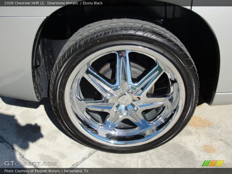 Silverstone Metallic / Ebony Black 2008 Chevrolet HHR LS