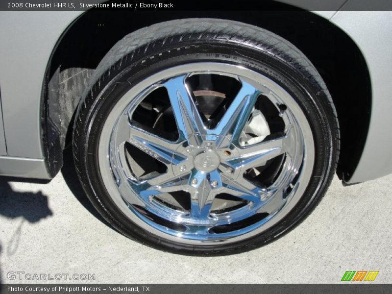 Silverstone Metallic / Ebony Black 2008 Chevrolet HHR LS