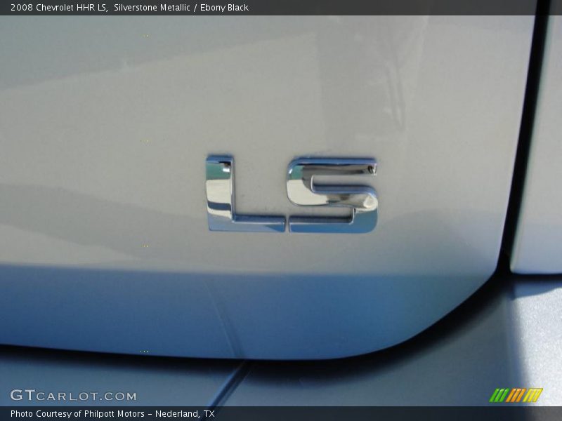 Silverstone Metallic / Ebony Black 2008 Chevrolet HHR LS
