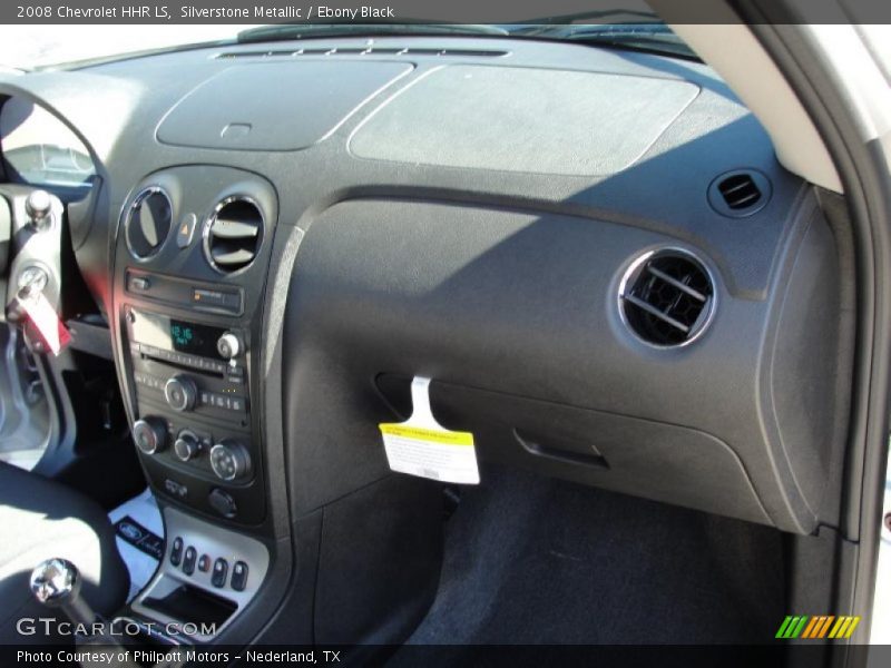Silverstone Metallic / Ebony Black 2008 Chevrolet HHR LS