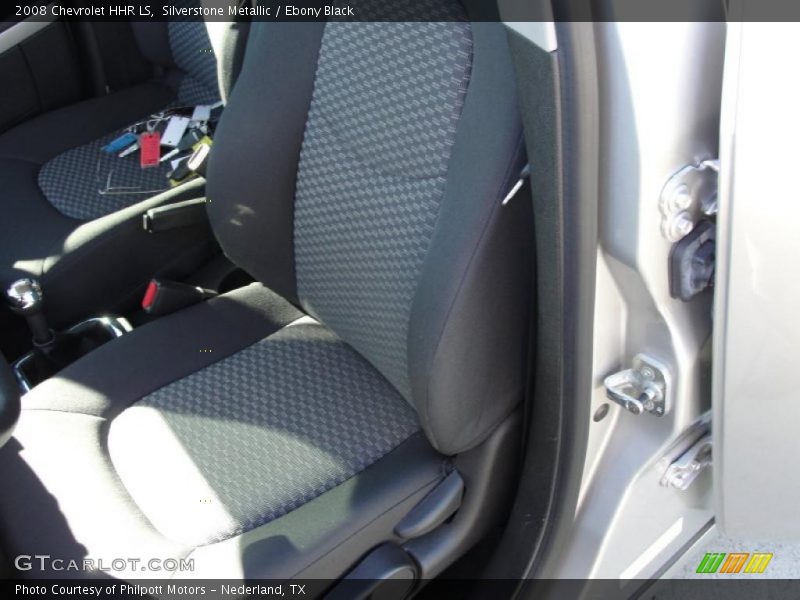 Silverstone Metallic / Ebony Black 2008 Chevrolet HHR LS