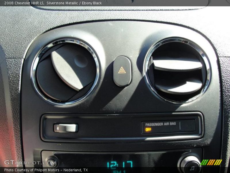 Silverstone Metallic / Ebony Black 2008 Chevrolet HHR LS