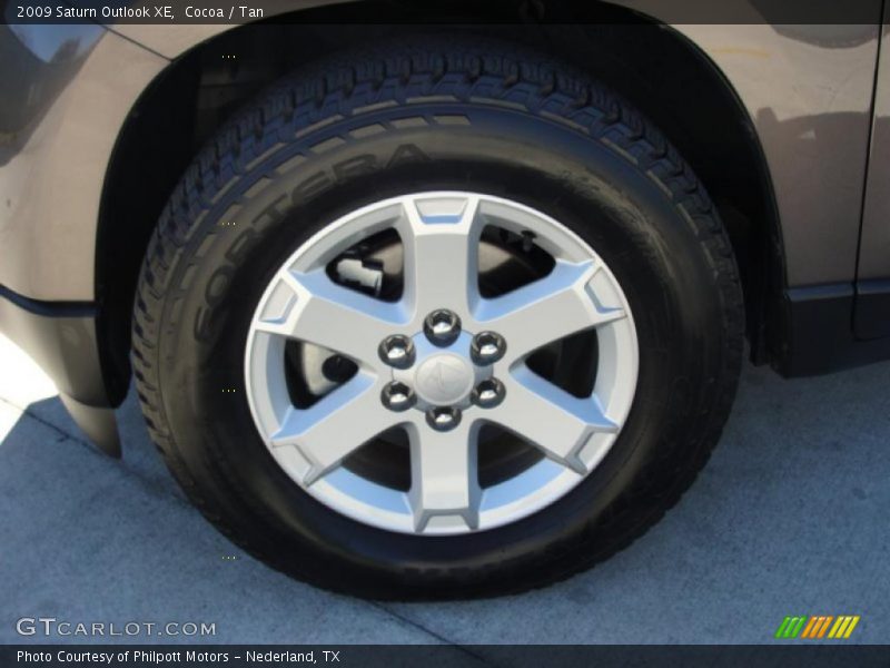 Cocoa / Tan 2009 Saturn Outlook XE