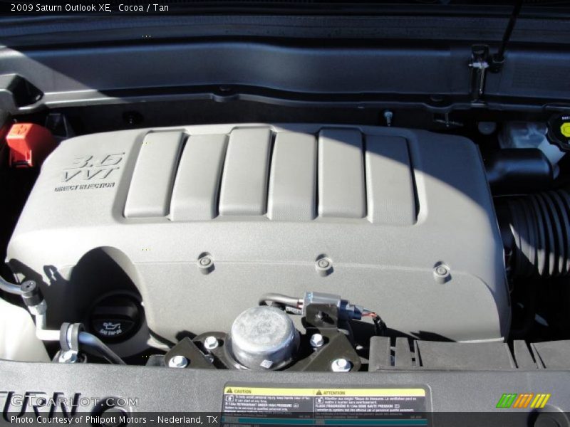 Cocoa / Tan 2009 Saturn Outlook XE