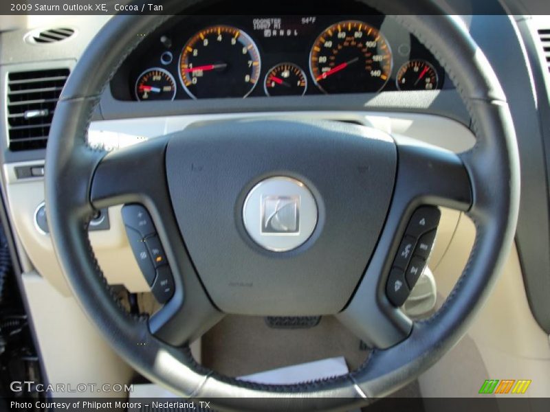Cocoa / Tan 2009 Saturn Outlook XE