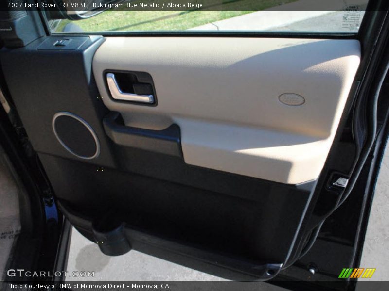 Bukingham Blue Metallic / Alpaca Beige 2007 Land Rover LR3 V8 SE