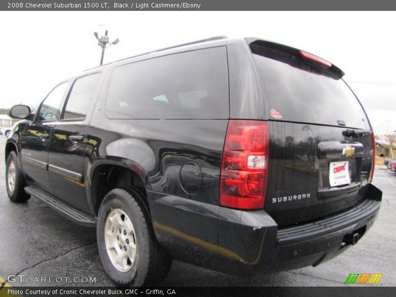Black / Light Cashmere/Ebony 2008 Chevrolet Suburban 1500 LT