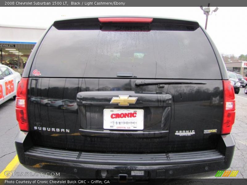 Black / Light Cashmere/Ebony 2008 Chevrolet Suburban 1500 LT