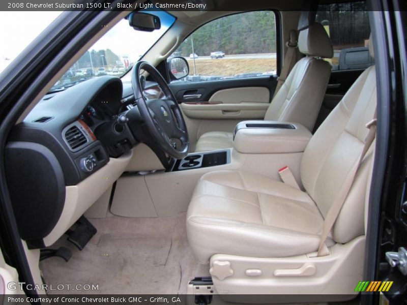 Black / Light Cashmere/Ebony 2008 Chevrolet Suburban 1500 LT
