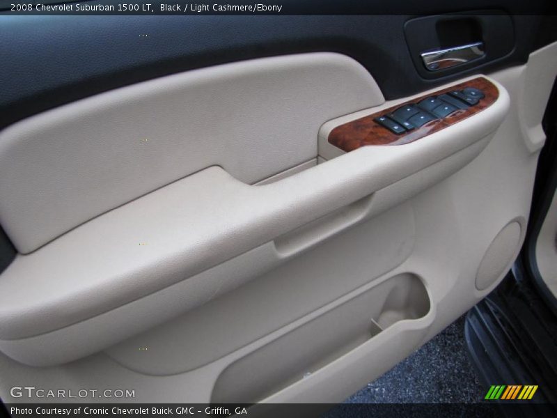 Black / Light Cashmere/Ebony 2008 Chevrolet Suburban 1500 LT
