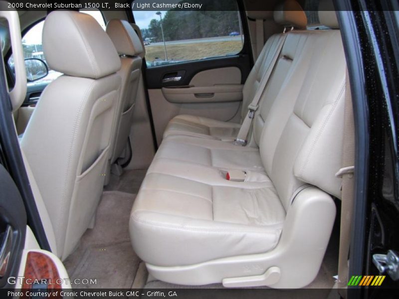 Black / Light Cashmere/Ebony 2008 Chevrolet Suburban 1500 LT