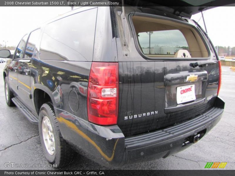 Black / Light Cashmere/Ebony 2008 Chevrolet Suburban 1500 LT