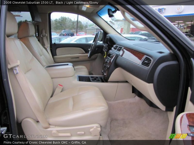 Black / Light Cashmere/Ebony 2008 Chevrolet Suburban 1500 LT