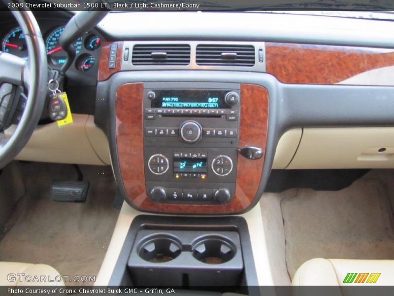 Black / Light Cashmere/Ebony 2008 Chevrolet Suburban 1500 LT