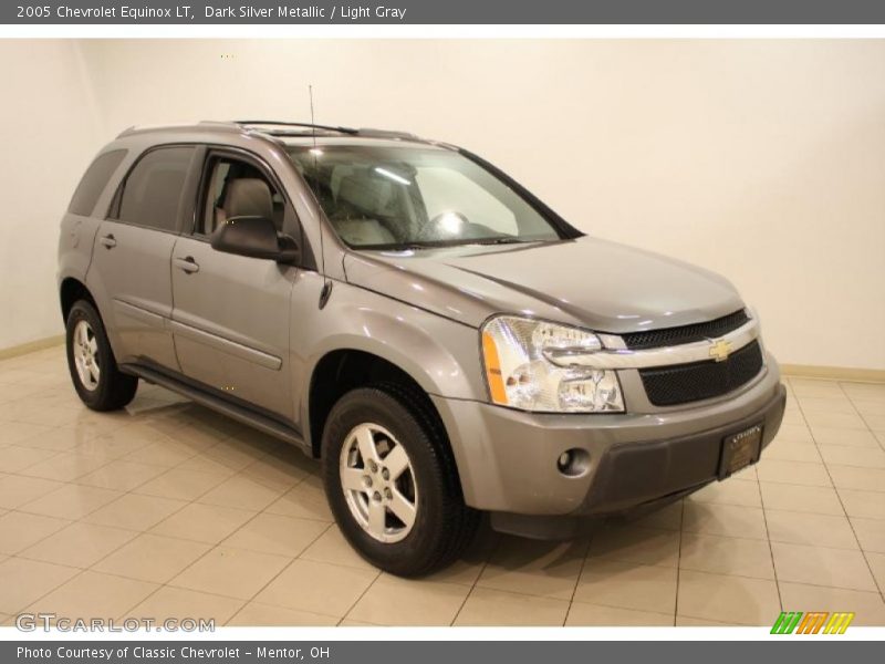 Dark Silver Metallic / Light Gray 2005 Chevrolet Equinox LT