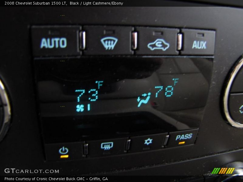 Black / Light Cashmere/Ebony 2008 Chevrolet Suburban 1500 LT