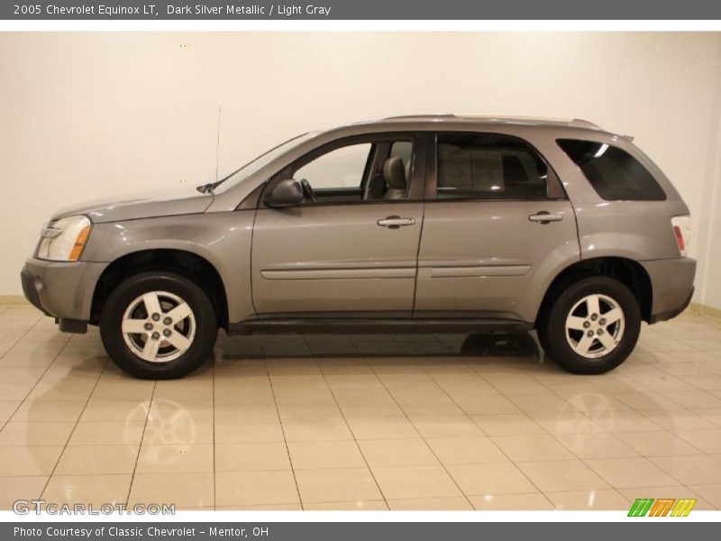 Dark Silver Metallic / Light Gray 2005 Chevrolet Equinox LT