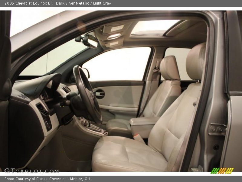 Dark Silver Metallic / Light Gray 2005 Chevrolet Equinox LT