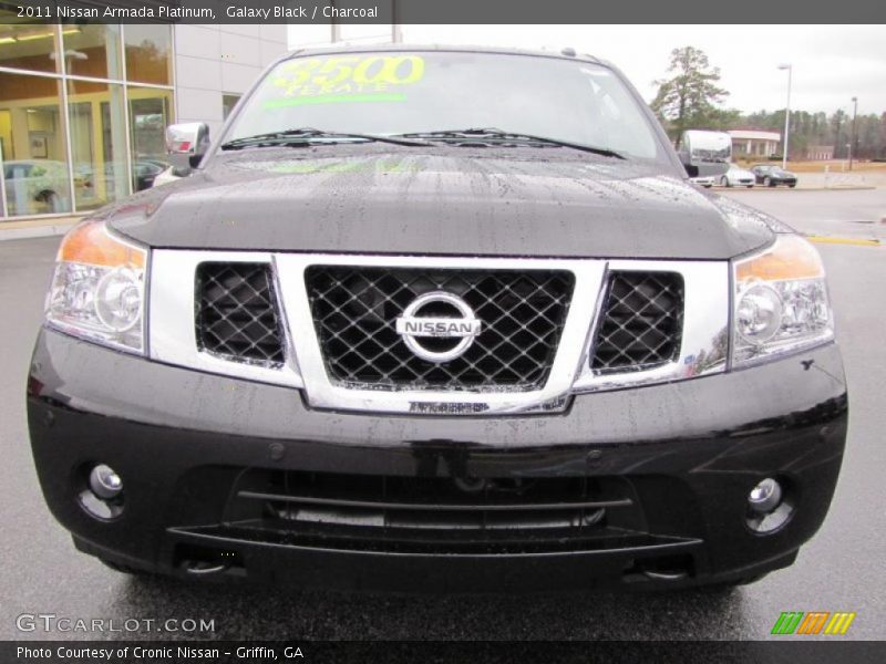 Galaxy Black / Charcoal 2011 Nissan Armada Platinum