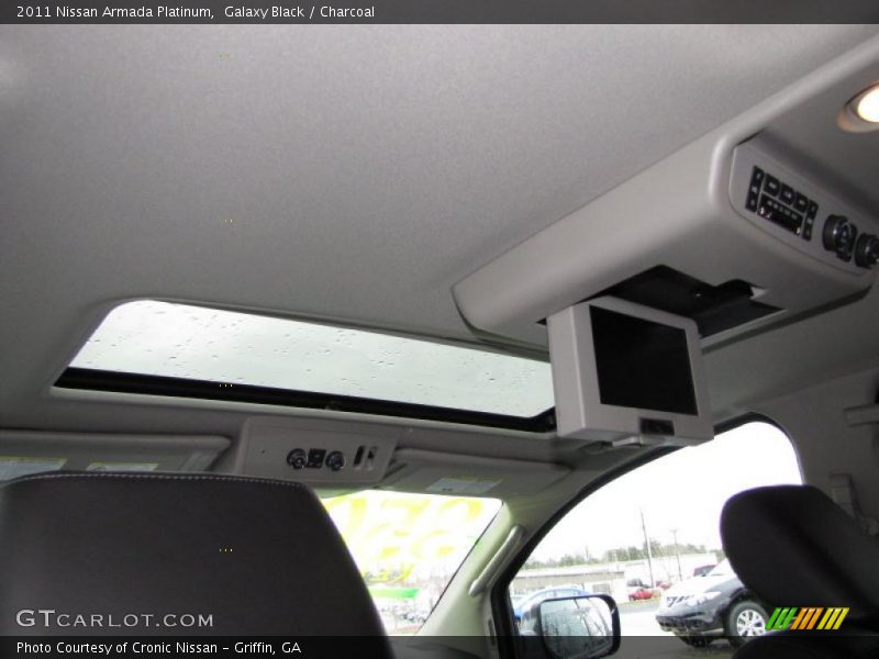 Galaxy Black / Charcoal 2011 Nissan Armada Platinum
