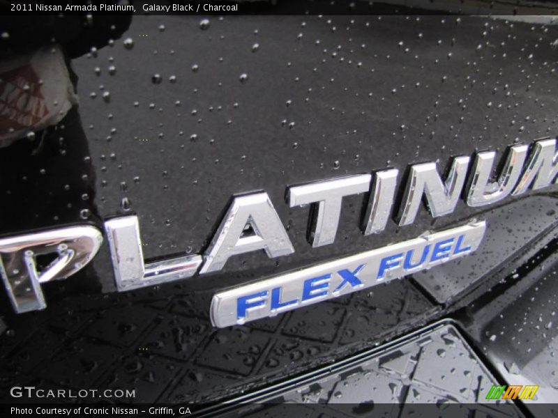 Galaxy Black / Charcoal 2011 Nissan Armada Platinum