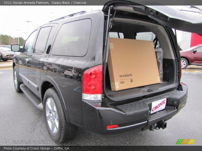 Galaxy Black / Charcoal 2011 Nissan Armada Platinum