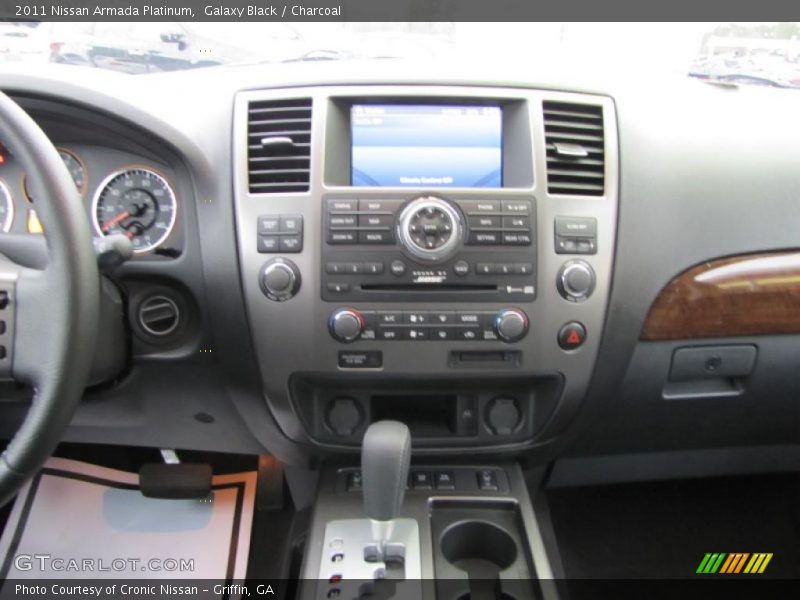 Galaxy Black / Charcoal 2011 Nissan Armada Platinum
