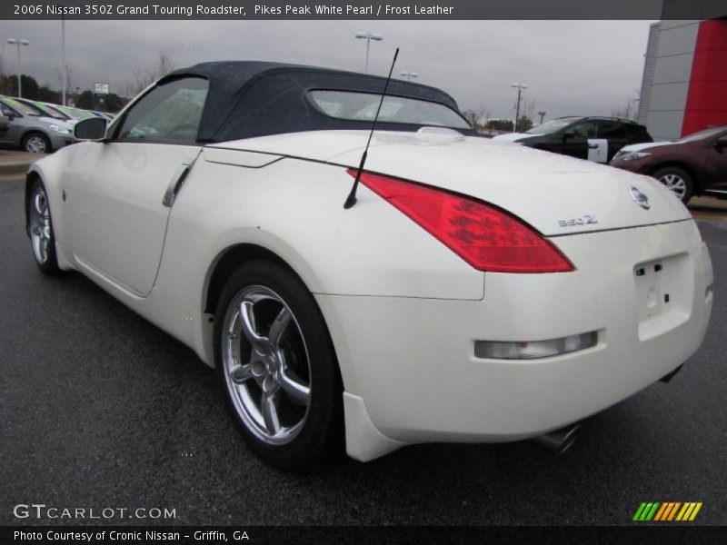 Pikes Peak White Pearl / Frost Leather 2006 Nissan 350Z Grand Touring Roadster