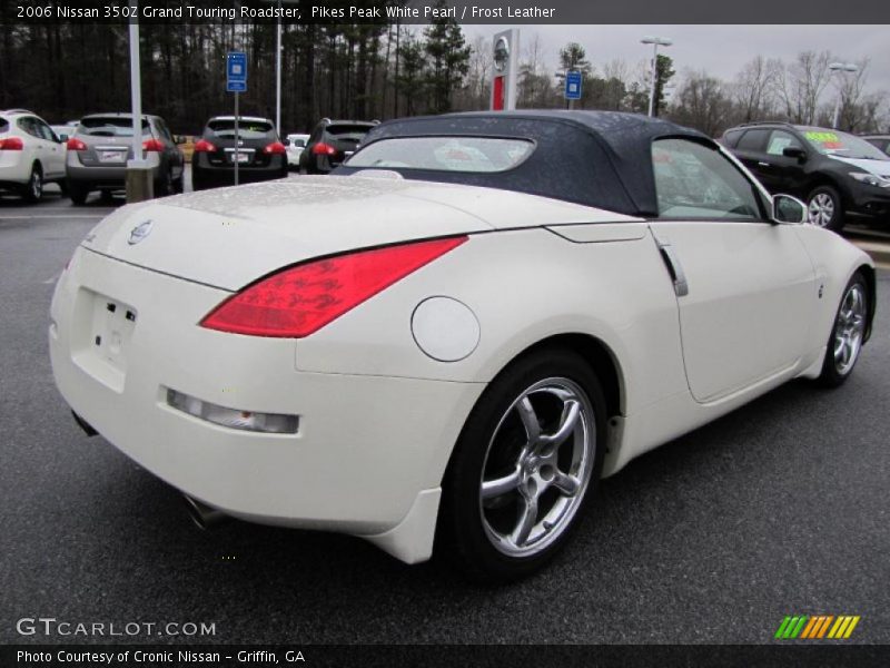 Pikes Peak White Pearl / Frost Leather 2006 Nissan 350Z Grand Touring Roadster