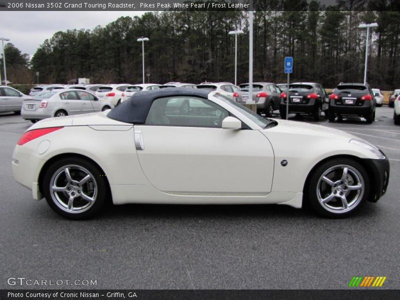 Pikes Peak White Pearl / Frost Leather 2006 Nissan 350Z Grand Touring Roadster