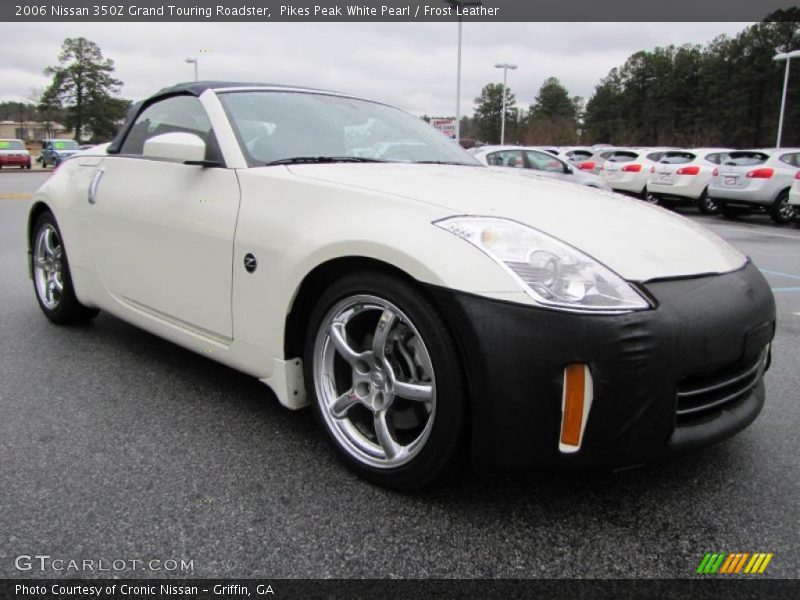 Pikes Peak White Pearl / Frost Leather 2006 Nissan 350Z Grand Touring Roadster